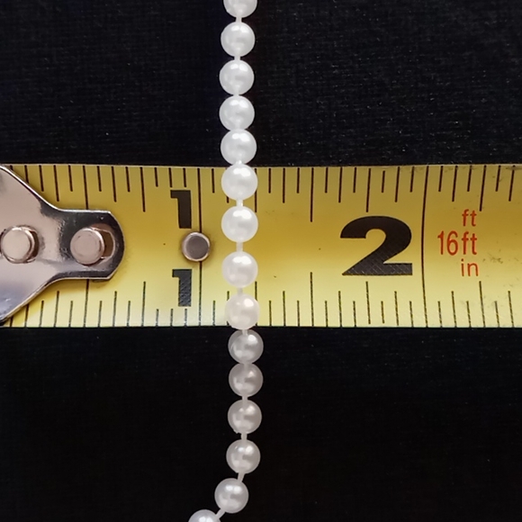 Bolt Faux Pearl Strands Trim Arts + Crafts - Picture 3 of 4